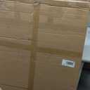 GCCSJ Washer Dryer Countertop, 54" Width x 27.5" Depth Wood Laundry Topper with Edge & Non-Slip Pads for Laundry Room Organization Storage & Clothes Folding, White