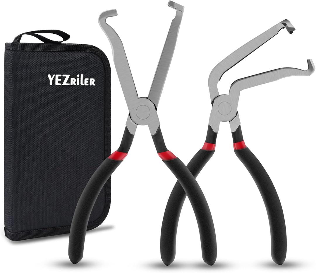 Electrical Disconnect Pliers, 37980 37960 Connector Pliers Sets for Cars, Fuel Line Petrol Clip Pipe Plier, Automotive Electrical Tools Hose Disconnect Tools - Regular Model