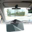 Anti-Glare Sun Visor for Car,Car Shade for Sun Protection and Shading,Block UV Rays 97.4%&HD Visor Extender All Season Fit for Trucks SUVs (1Pack)