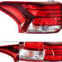 LH Left Driver Side Outer Tail Light Replacement for Mitsubishi Outlander 2016-2020 Tail Lamp MI2805108 8330B177