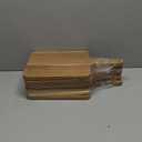 Hoolerry 6 Pcs Wood Cutting Board with Handle 14 x 8 Inch Pizza Serving Board Natural Wooden Pizza Peel Large Pizza Paddle Spatula Charcuterie Peel for Kitchen Baking Oven Accessory (Acacia Wood)