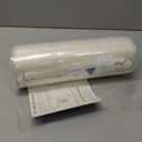 YOUR MOON Soft Organic Wool Pillow Standard, Flat & Thin Wool Pillow for Sleeping, Low-Loft Bed Pillows for Back and Stomach Sleepers, Breathable Soft Cotton Cover(Off White) (Standard (Pack of 1))