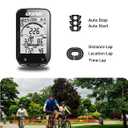 iGPSPORT BSC100S Bicycle/Bike Computer Wireless, 2.6-inch LCD Display GPS Bike Computer