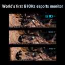 ASUS ROG Strix Ace 24” 1080P Esports Gaming Monitor (XG248QSG) - Full HD, Super TN Panel, 610Hz, 0.1ms, VRR, Low Input Lag, DisplayHDR400, Tripod Socket, HDMI 2.1