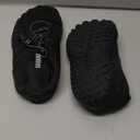 Hike Barefoot Water Shoes for Women Men Footwear, Quick Dry Wide Toe Box Pro Beach Swim Athletic Sports Shoes, Non-Slip Lightweight Aqua Shoe for Pool Hiking Walking Kayaking Diving Surfing (New-black)