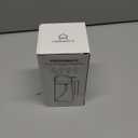 YARRAMATE 16oz/470ml Glass Olive Oil Sprayer for Cooking with Stickers, 2 in 1 Oil Dispenser for Kitchen Gadgets, Food Grade Premium Spray Bottle with Portion Control for Salad, Frying, BBQ (Black)