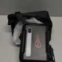 R8 Tire Inflator Portable Air Compressor, DC 12V Air Compressor Portable with Large Dual Digital Screen, 3X Faster Inflation Air Pump for Car, Bike, Ball, Motor (Red)