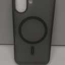 SUPFINE Magnetic for iPhone 17 Case (Compatible with MagSafe)(Military Grade Drop Protection) Translucent Matte Shockproof with Anti-Fingerprint Phone Cover,Black