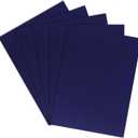 Aida Cloth 14 Count Cross Stitch Fabric,12×18inch,6Pcs (Navy)