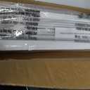 LazBlinds No Drill Blinds for Indoor Windows, Cordless 1" Vinyl Mini Blinds, Privacy S-Curve Blinds for Windows, Room Darkening Horizontal Window Blinds and Shades for Home, 47" W x 64" H, White