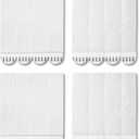 JELLYSUB 28-Pairs(56 Strips) Large Picture Hanging Strips Heavy Duty, Removable Hook and Loop Tape, Picture Hanger Damage Free, Adhesive Strips for Frame Hanging and Christmas Decorations