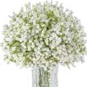 Sukh 10PCS Baby Breath Artificial Flowers Fake Babys Breath Gypsophila Flowers Bulk Realistic Artificial Flowers Bouquet Flores Artificiales para Decoracion for Wedding Party Home Decoration