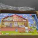 Bluey Toy House Mega Bundle Family Home & BBQ Playhouse Toys, Bingo, Bandit, Chilli, Kids Doll House Playset for Toddlers 3-5, Taille Unique