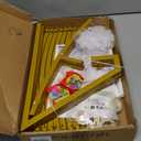 Wokceer Round Backdrop Stand 6FT Circle Balloon Arch Frame Circle Backdrop Stand Gold Round Arch for Wedding Birthday Party Bridal Shower Anniversary Event Ceremony Decoration