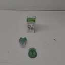 Haakaa Baby Fruit Food Feeder & Mini Freezer Nibble Tray Combo, Breastmilk Popsicle Molds for Cooling Relief, BPA Free Silicone Feeder for Safe Infant Self Feeding, 4 Month+ (Pea Green)