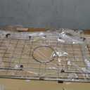 Sink Bottom Grid 24-1/8" x 12-5/8",Sink Protector for Kitchen Sinks, 24-1/8" x 12-5/8" Centered Drain