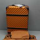 Coolife Luggage Set Suitcase Carry On Luggage PC Hardshell Luggage TSA Lock Spinner Wheels Telescopic Handle