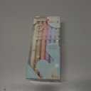 2 x Hapikalor Gel Pens, 6 Pcs 0.5mm Quick Dry Black Ink Pens Fine Point Smooth Writing Pens, Cute Gifts for Women Stocking Stuffers for Teen Girls (1 Count (Pack of 6), Multicolor)