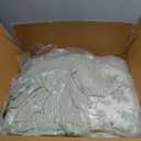 Laura Ashley - King Size Bonus Comforter Set, Reversible Cotton Bedding, Includes Matching Shams with Bonus Euro Shams & Throw Pillows (Natalie Green)