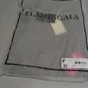 Flamingals Wide Leg Cropped Pants for Women Trendy Mid Rise Button Fly Barrel Jeans Stretchy Casual Ankle Pants (Gray, S)