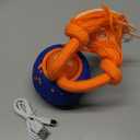 Cheerble Smart Interactive Dog Toy, Wicked Ball Rolly, Automatic Moving, Bouncing, Rotating, E-TPU Material, Active Rolling Interactive Dog Ball for Medium and Large Dogs (Blue)