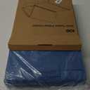 KDD Tablet Pillow Holder, Foldable iPad Stand for Lap, Bed and Desk -Tablet Soft Pad Dock with Pocket & Stylus Mount Compatible with iPad Pro 12.9, 10.5, 9.7 Air Mini 6 5 4 3, Galaxy Tab,E-Reader