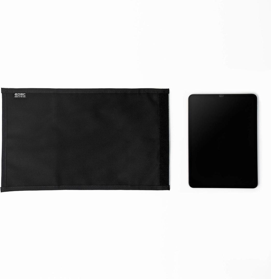 OFFGRID by EDEC - Non-Window Tablet Faraday Bag - Signal Blocking, Anti-Tracking, Anti-Spying, EMP Protection for Tablets, Cell Phones, Key Fobs and Credit Cards