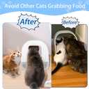 for SureFeed Microchip Pet Feeder Cover, Prevents Pet Competition and Food Theft, Making It Ideal for Multi-Pet Households (Works with Cats & Small Dogs)