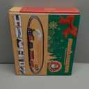 BainGesk Train Set, Christmas Train Set with Steam, Light and Sounds, Electric Train Toy for Boys & Girls, Christmas Train Set for Under The Tree, Gifts for 3 4 5 6 7 8 Year Old Kids