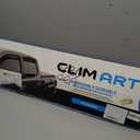 CLIM ART in-Channel Incredibly Durable Rain Guards Compatible with F250 to F550 Super Duty 2017-2022 Crew Cab, Original Window Deflectors, Vent Window Visors, Vent Deflector, 4 pcs.- 617198