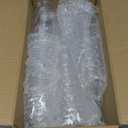 Tessco for you 400 Pcs Mini Appetizer Plates Dessert Cups Spoons Forks Set Dessert Containers Assorted Shape Plastic Parfait Cups Disposable Spoon Forks for Party Serving (Clear)