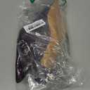 Riekhany Heeled Slingback Kitten Heels for Women Closed Pointed Toe Pumps with Buckles Size 10