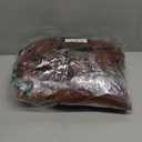 AmazerBath Shower Curtain Liner, 100% EVA Soft Clear Amber Heavy Duty Shower Curtain and Liner 2-in-1, 72x72 Luxury Plastic Weighted Bathroom Shower Liner, 12 Rustproof Grommets & 3 Heavyweight Stones (Rainbow Caramel Latte)