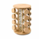 Core kitchen bamboo spice rack organizer