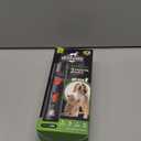 Dog Nail Grinder with 2 LED Lights Powerful 2 Speeds Super Quiet Dog Nail Trimmers with 3 Grinding Wheels Rechargeable Pet Dog Nail Clippers for Large Medium Puppy Dogs Dog Nail File Cat Nail Clipper (Black)