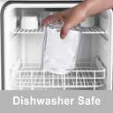 Glass Jars with Lids 64 oz, Airtight Silicone Seal & Non-Slip Design, Large Glass Storage Containers with Lids, Wide-Mouth Storage Containers for Kitchen, Laundry, Pantry & Office, Set of 2