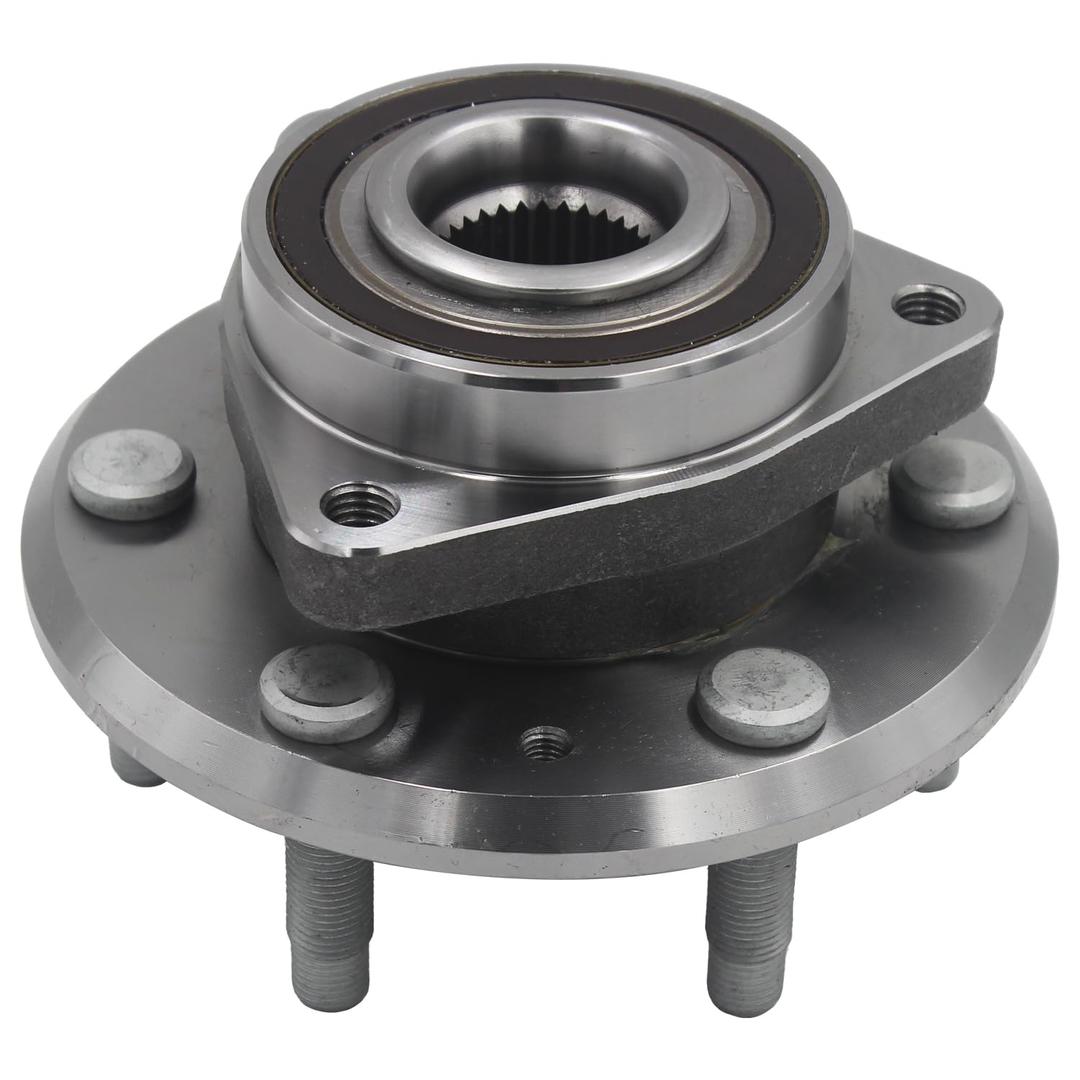 513277 Front/Rear Wheel Bearing and Hub Assembly for 08-17 Buick Enclave, 09-17 Chevy Traverse, 07-16 GMC Acadia, 07-10 Saturn Outlook 6 Lugs w/ABS