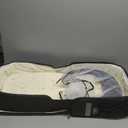 YVMVDV Portable Travel Bassinet for 0-8M Baby, Portable Travel Baby Bed, Cosleeping Baby Bed with Mosquito Net, Lightweight and Foldable