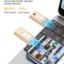 GNASEET 256GB USB Flash Drive for Phone and Pad, Photo Stick High Speed External USB Thumb Drives Photo Storage Memory Stick for Save More Photos and Videos (Gold, 256GB)