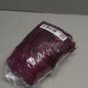 ZESICA Women's 2026 Spring Long Sleeve Dress Crewneck Casual A Line Pleated Tiered Flowy Trendy Midi Dresses with Pockets (Medium, Plum)