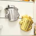 Honkai: Star Rail Lordly Trashcan: Metal Fridge Sticker (Gold Version)