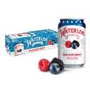 Waterloo Sparkling Water, Summer Berry Naturally Flavored, 12 Fl Oz Cans (Pack of 12) Zero Calories and Zero Sugar or Sweeteners