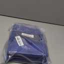 Portable Drink Carrier with Handle,Reusable Blue Beer Bottle Coffee Cup Holder,Beer Bottle Drink Caddy for Delivery,4 Holes Cup Holders for Catering Restaurant Travel Car