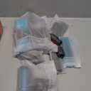 4-in-1 Kids Toy Vacuum That Works with Suction, Toy Electric Toddler Vacuum Cleaner for Children Ages 3 4 5 6+ Boys & Girls, Toddlers Toys Cleaning Set for Pretend Play (Blue)