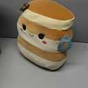 Squishmallows Original 12-Inch Rayen Pancake 3-Stack with Butter Flower - Medium-Sized Ultra soft Official Jazwares Plush