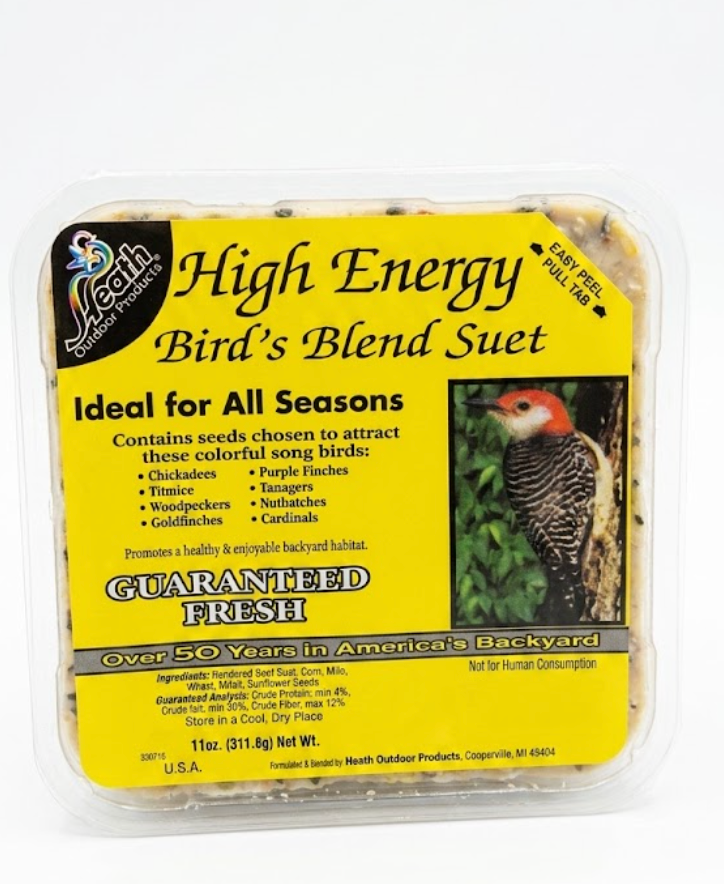 HIGH ENERGY BIRDS BLEND SUET CAKES 12 pack