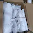 DWVO 20x40FT Large Party Tent Outdoor Canopy with Removable Sidewalls, Arched Windows, and Wave Roof Design for Wedding, Birthday, and Event Shelter, White