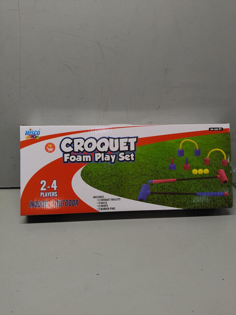 Misco Toys Soft Foam Croquet Play Set, 1 ct