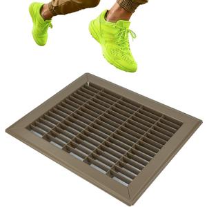 10x8 Floor Register Floor Vent Cover fit 8x10 10x8 Inch Duct Opening,Heavy Duty Steel Jumpable Floor Register Vent Cover,Outer Dimensions: 11.75"W X 9.75"H