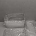 Covetree Stackable Kitchen Storage Drawers,Clear with Handles Acrylic Bathroom Makeup Organizer Bins,Easily Assemble,For Vanity, Undersink, Kitchen Cabinet,Pantry Organization and Storage (2Pack)